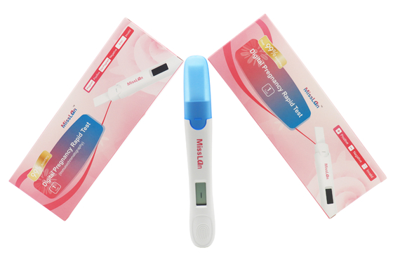 3分以内に明確な結果を持つ 急速なデジタル妊娠検査キット