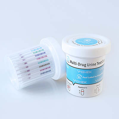 尿の薬剤のスクリーン テストのキットのための1個の多DOAテスト コップに付き10個