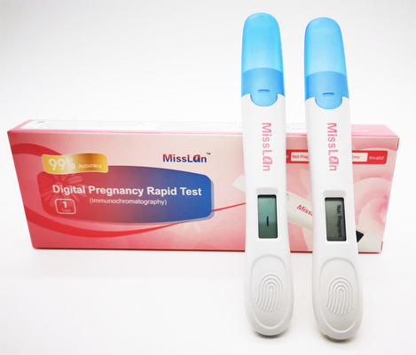 尿HCGの検出のためのISO 13485デジタルの妊娠検査のキット
