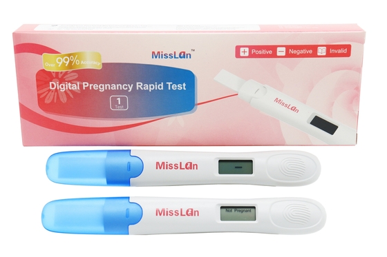 10 MIU/Mlデジタルの99.9%正確さの電子妊娠検査のキット